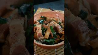 Poached Pork Belly with Young Jackfruit | Ba Chỉ Kho Mít Non #helenrecipes #porkbelly #rice