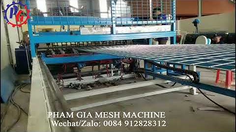 Servo Motor Pulling Welded Wire Mesh  Machine