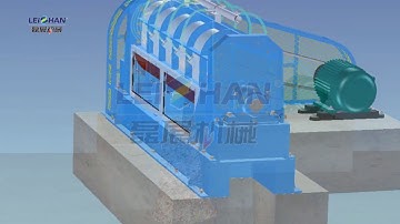Reject Separator Pulp Tailing Screening Machine Vibrating Screen