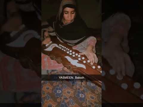 نازے حسن والا یاسمین بلوچ بینجو نواز خوبصورت انداز Brahvisong Folkartist Banjo Player 