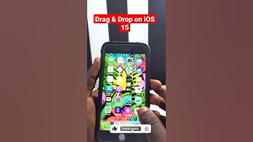 How To Drag And Drop On iOS 15