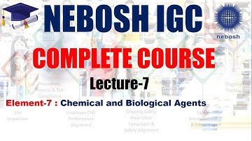 NEBOSH IGC: Element-7: Chemical and Biological Agents || How to Prepare IGC Risk Assessment