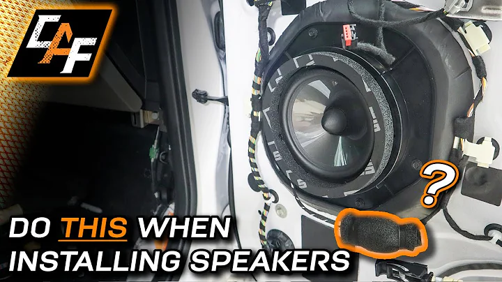 Installing speakers? These techniques make a BIG difference! - DayDayNews