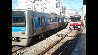 京成3051F旧塗装　品川発車
