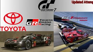 Gran Turismo 7 | Toyota GR010 HYBRID | Gr.1 Prototype Series | Daytona Road Course | Updated Attempt