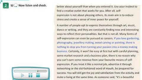 Aspect 11 module 8 p104 Passion or Profit text ver