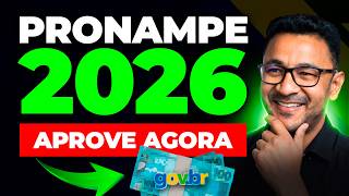 PRONAMPE 2026: PASSO A PASSO PARA APROVAR R$ 500 MIL NO SEU CNPJ 