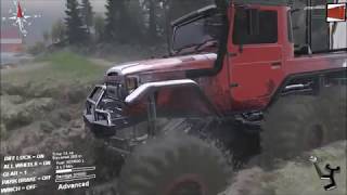 Spintires Gameplay Compilation W Mods Bmw