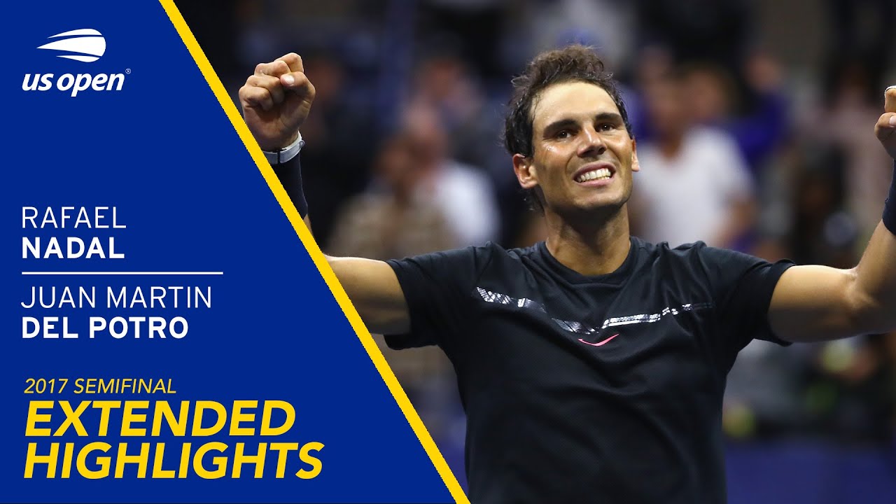 Rafael Nadal vs Juan Martin del Potro Extended Highlights | 2017 US Open Semifinal