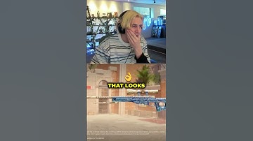 xQc First AWP Gungnir In CS2!😱 #shorts #cs2 #xqc #xqcclips #cs2skins