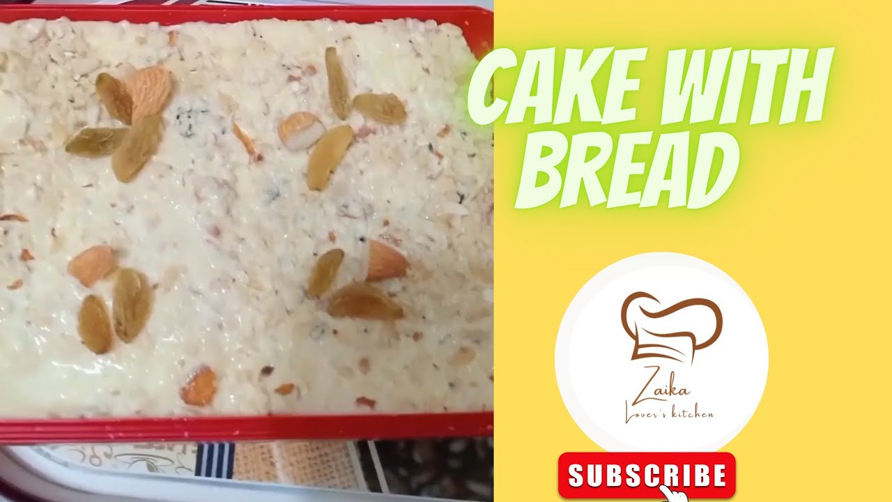 Yeh hai lajawab bread 🥪 se three liair wala cake 🎂 jo bana milk and custard se zara bana ke dekhna