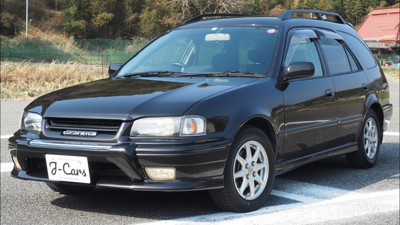Rare 4AGE Black Top Toyota Sprinter Carib BZ Touring 6 Speed Walk ...