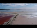 Pink salt lake — Henichesk, Ukraine