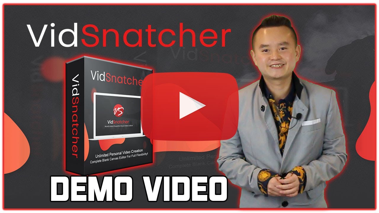 VidSnatcher Demo Video - get *BEST* Bonus and Review HERE!
