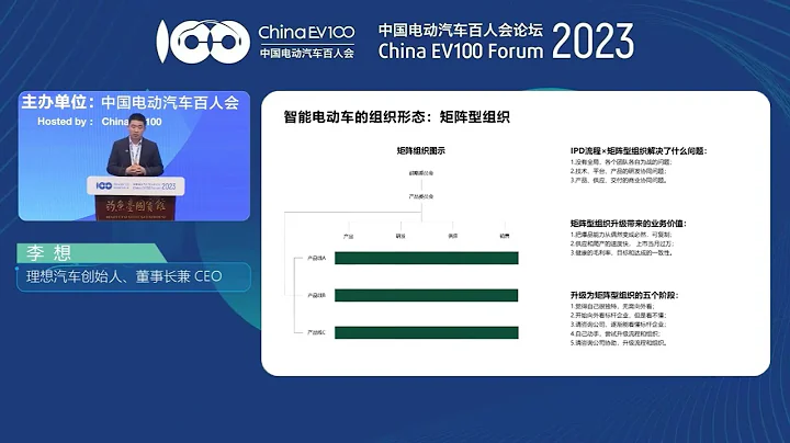 李想：用組織能力迎接汽車行業鏈條最大挑戰 | SUV 新能源 增程式 Li Auto - 天天要聞