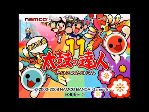 【PCSX2x6】Taiko no Tatsujin 11 (T111001-NA-A)