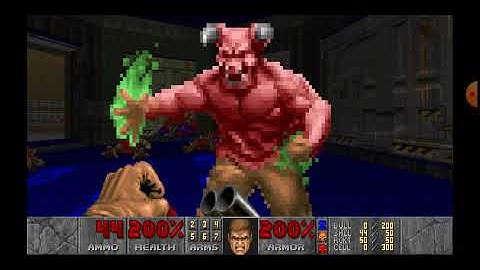 Doom 2 On Android. 120 FPS With Built In Cheats DOOM II