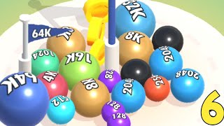 Merge Blocks 3D - 2048 Puzzle Unlock 32k-64k, iOS Android Gameplay Walkthrough Part 6 screenshot 4