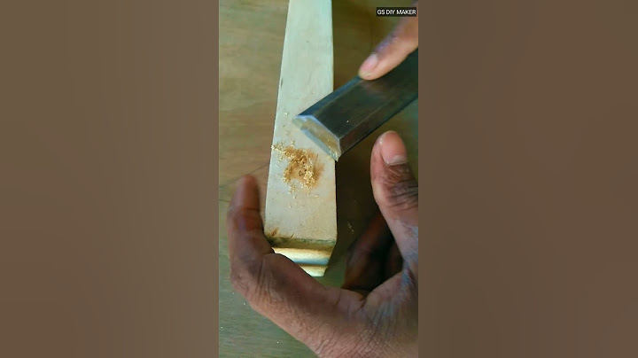 Nail hide // woodworking tips & trick