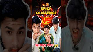 Spicy Chow Chow Challenge 🌶️🔥 Who Will Win First? #Shorts