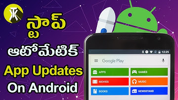How to stop auto downloading apps on android | Turn off automatic update of apps in android | Telugu