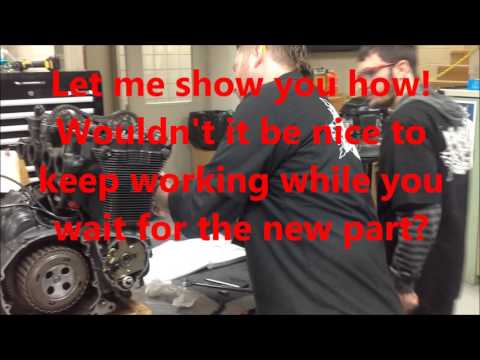Every Mechanic Series: How to time & install DOHC motorcycle atv camshafts - 동영상