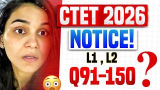 CTET 2026 Q.91–150 LANGUAGE BIG UPDATE? 😳 NEW NOTICE , admit card by HIMANSHI SINGH