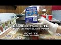 How to Use Enviro-Tex Lite : Pour On High Gloss Finish