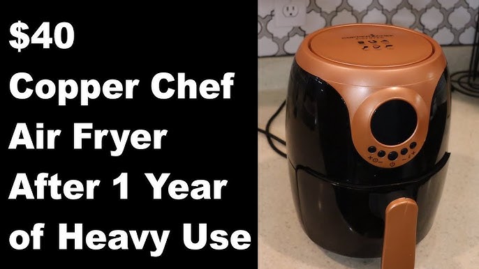NEW  Copper Chef Power 2-qt 1000W Digital Air Fryer - FREE
