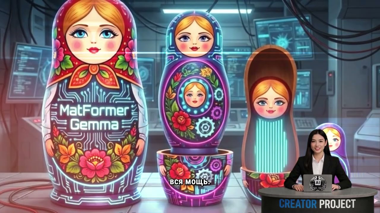 Gemma 3n: офлайн-ИИ от Google, который подстраивается под твое устройство