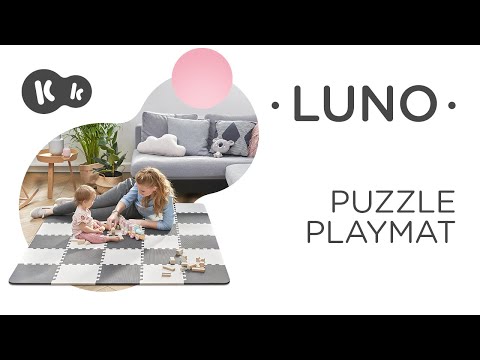 Килимок-пазл Kinderkraft Luno black, 30 елементів (KKMLUNOBLK0000), арт. 202464