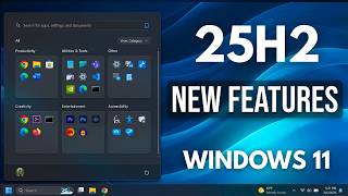 Windows 11 New Start Menu And Battery Icons In Windows 11 25h2 2026 Update