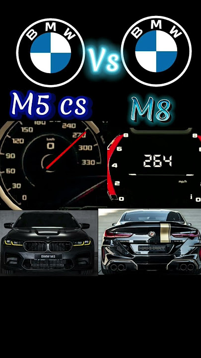 M5 cs🆚️M8 #car #bmw #m5 #m8 #cpm #vs