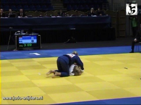 Judo Rotterdam 2008 Malzahn (GER) - Gusarova (RUS)...