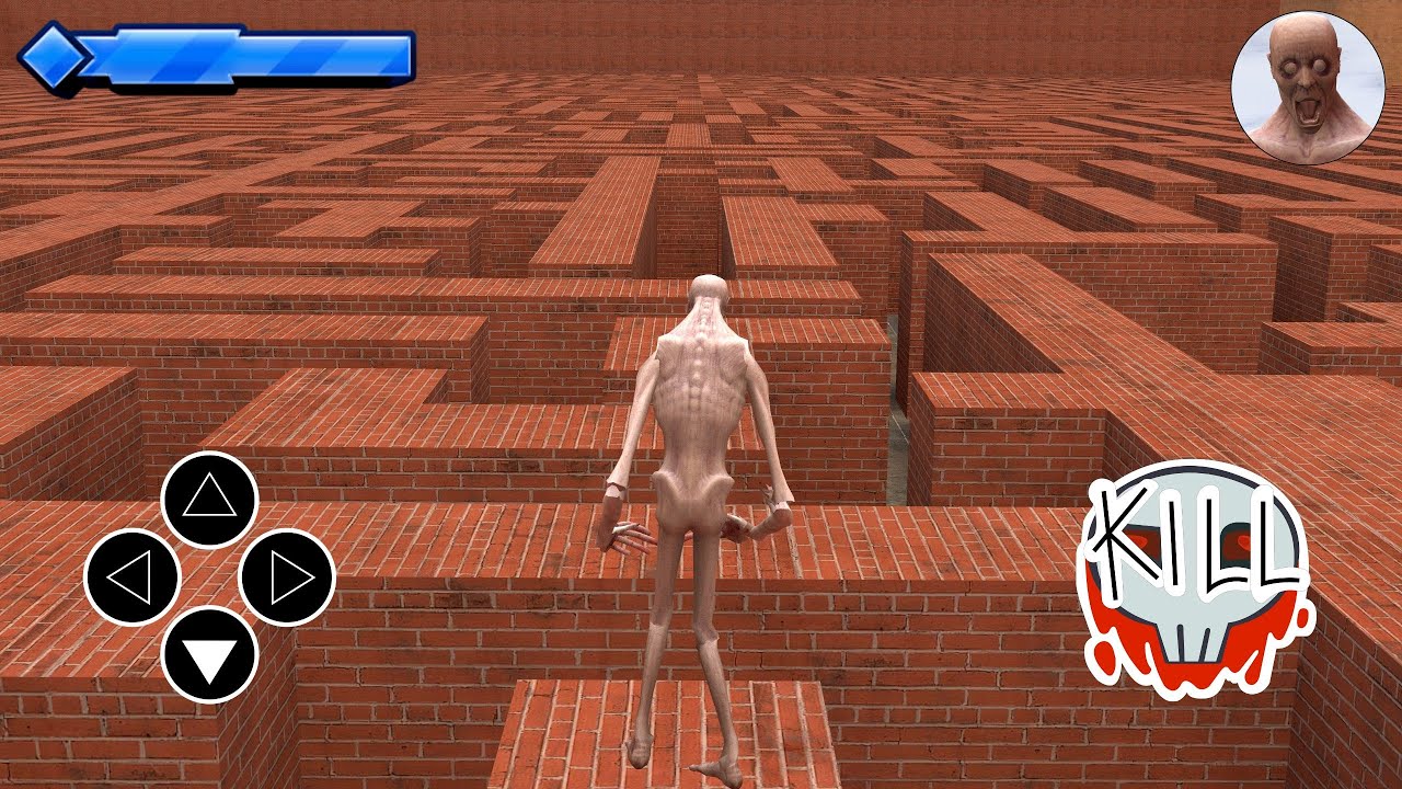 I BECAME SCP-096 AND ESCAPE FROM BIG MAZE? In Garry's Mod