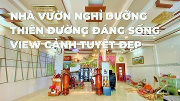 MS 615 | Nhà Vườn Nghỉ Dưỡng Hồ Cá - Vườn Cây Xanh Mát View Tuyệt Đẹp Ở Miền Tây ! Vào Chẳng Muốn Ra