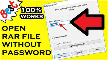 How to Open a RAR File without Password | With Demo | Educational Purpose