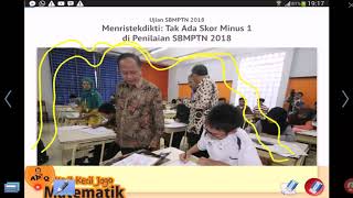 SBMPTN 2018 Update Hari H: Jangan Ada Kosong Kata Pak Menteri