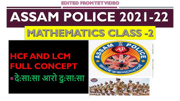 Assam Police Examination 2021-22 || Number System Full Concept || BODO MEDIUM. mathematics part-2