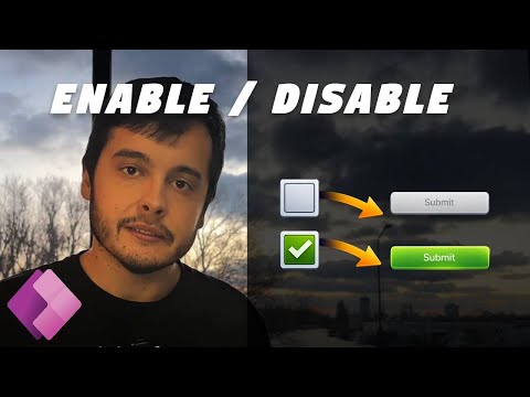 [2026] Enable and Disable Button with Checkbox in Power Apps + Visible and Invisible