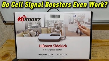 HiBoost Cell Signal Booster Review | HiBoost  Sidekick Cell Phone Booster