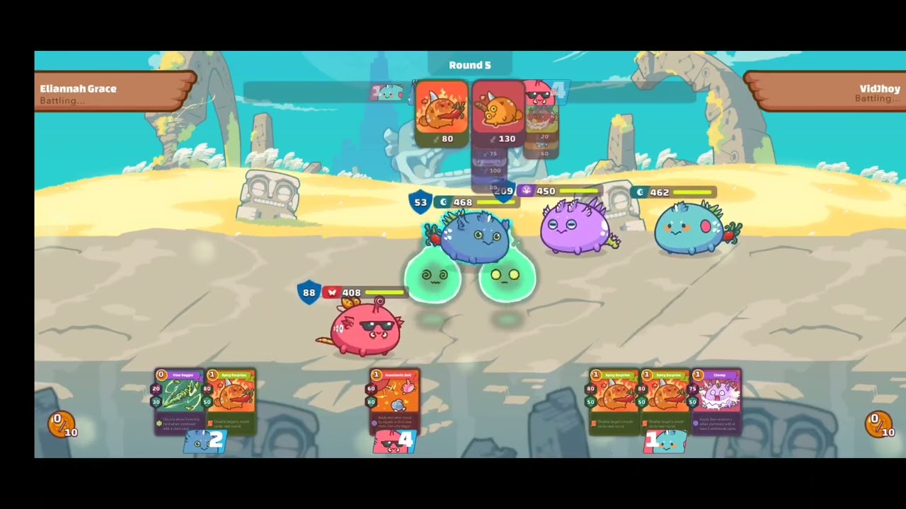 Iba't ibang build na axie teams bagsak sa Disablesaur + Bug | axieinfinity V2 | 