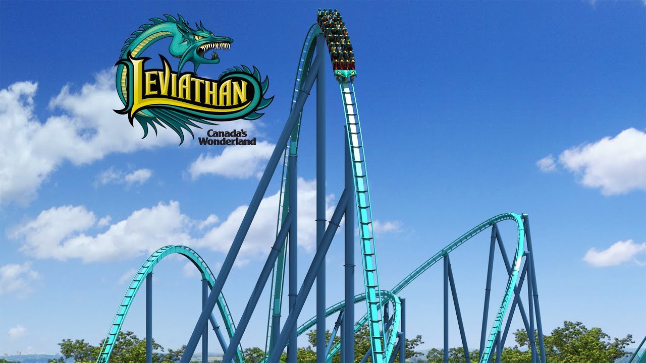 Leviathan Roller Coaster Canadas Wonderland Full Hd Video Youtube 