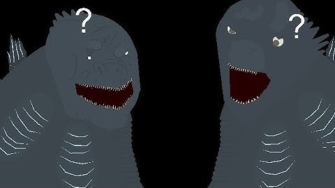 NEW godzilla front view | stick nodes