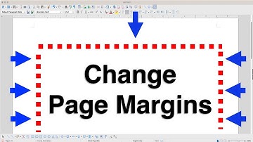 How to Change Margins in Libreoffice