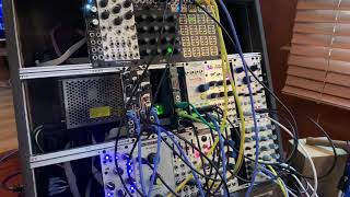 VCV rack combined with Modular Hardware