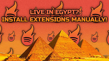 Install Spicetify Extensions Manually | Egyptian User Fix