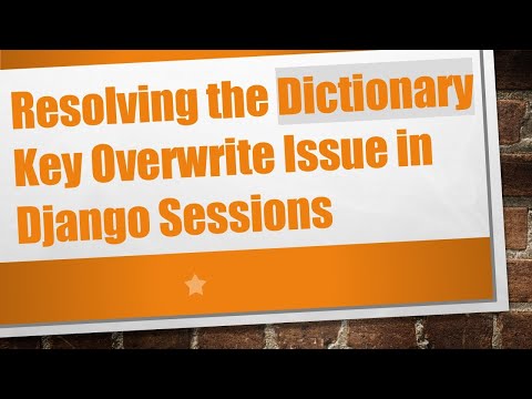 Resolving the Dictionary