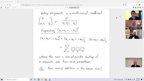 F21 Probability Lecture 3: Multinomial Coefficients and Counting Integral Solutions of Equation
