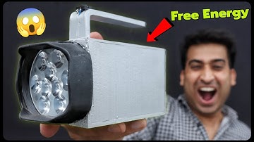 How To Make Free Energy Torch At Home || 100% Working || Top New Idea